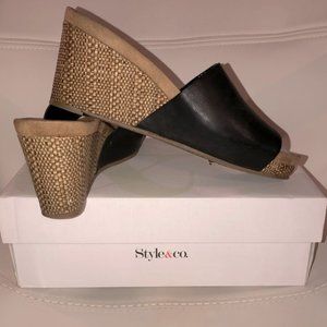 Style & Co "Jackeyy" | Ladies platform wedge sandals
